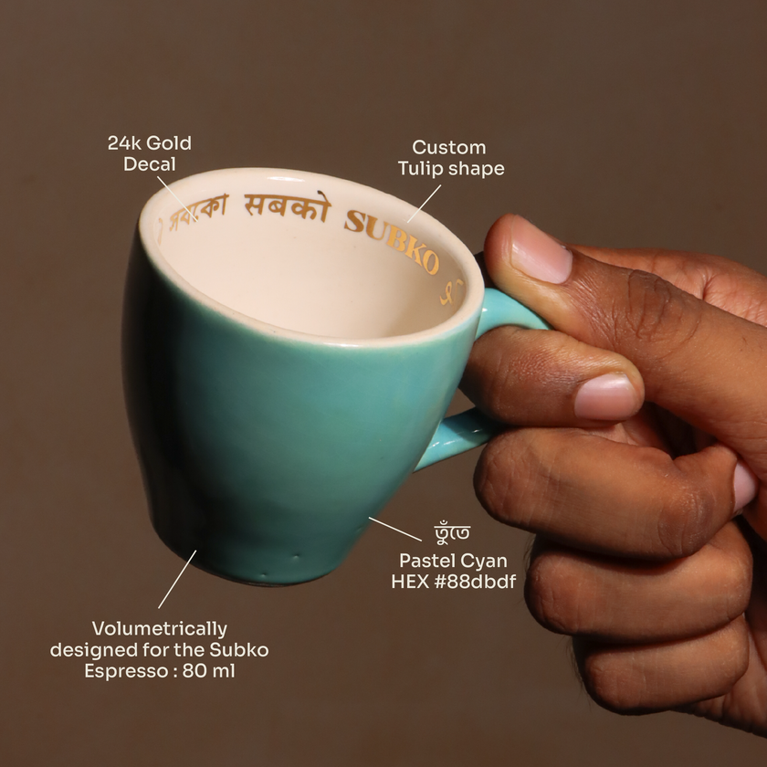 Subko x Sienna: Ceramic Ware - Espresso (80 ML) – Subko Coffee Roasters ...