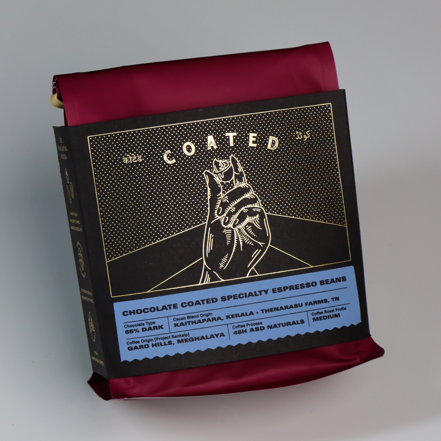 Coated: Chocolate Coated Specialty Espresso Beans: Project Sankalp, Garo Hills (86+)