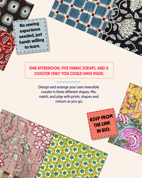[9th October | MUM] The Patchwork Club - Patchwork Sewing Workshop | For All The Angels x Subko