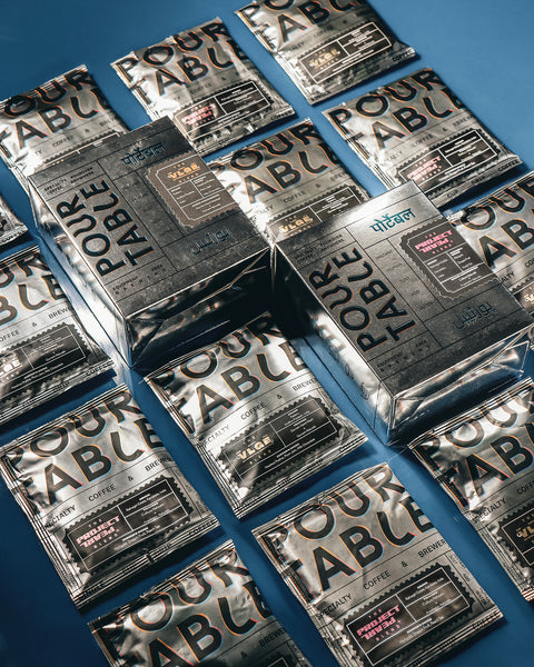 Pourtable Pourover [ Box of 6 ] (84g): The Project Pearl, Ratnagiri Estate, Karnataka