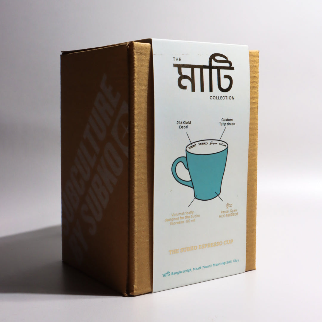 Subko x Sienna: Ceramic Ware - Espresso (80 ML) – Subko Coffee Roasters