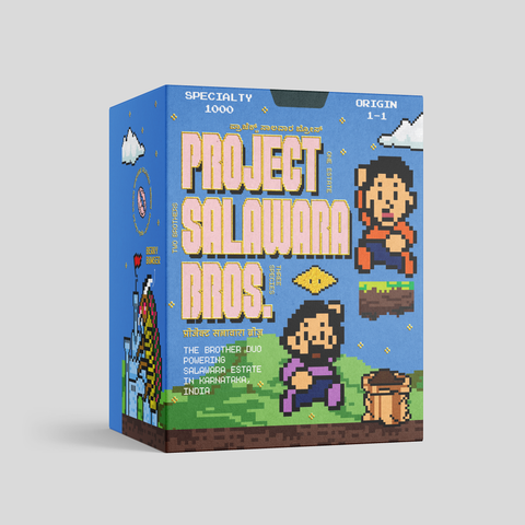 Project Salawara Bros.: Lot 336, Salawara Estate, Karnataka: Naturals, Omniroast (Medium-Dark)