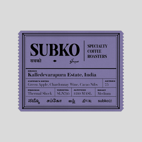 Project Giri : Kalledevarapura Estate, Karnataka: Thermal Shock (Medium Roast)