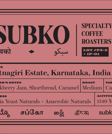 coffee – Subko Coffee Roasters (India)