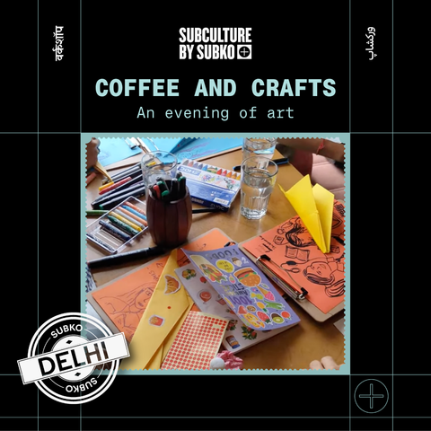 [29th April | Delhi] Coffee & Crafts: Art Workshop