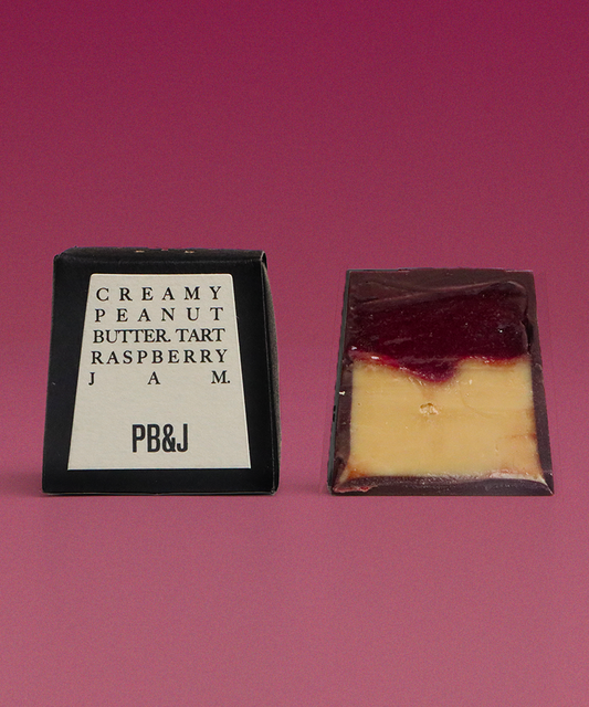 Big Cube: PB&J (filled with Creamy Peanut Butter, Tart Raspberry Jam)