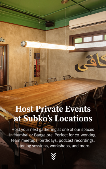 Subko Spaces – Subko Coffee Roasters (India)