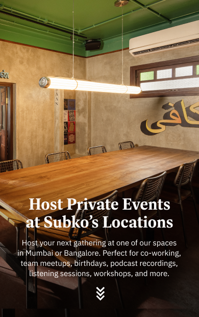 Subko Spaces – Subko Coffee Roasters (India)