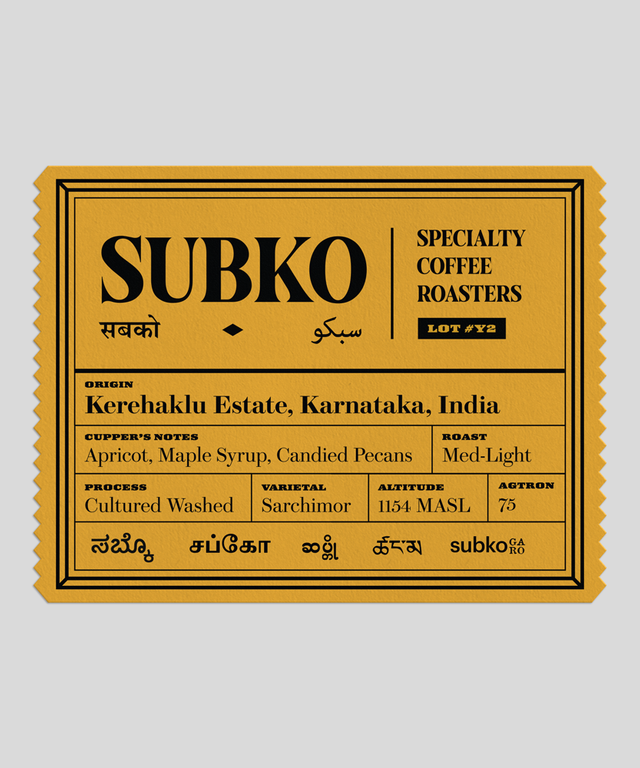 coffee – Subko Coffee Roasters (India)
