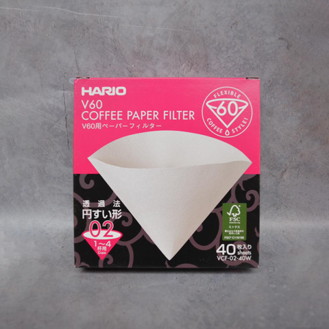 Hario V60 Paper Filters Size 02