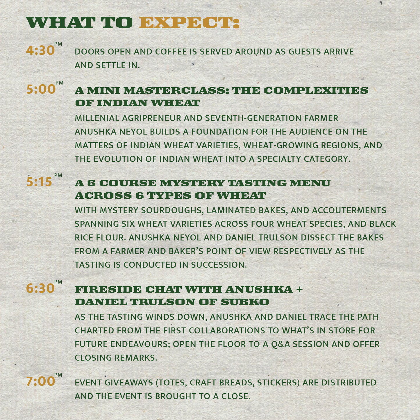 [June 5th] Single Origin Series: Ft. Anushka Neyol, Three One Farms, Abohar, Punjab